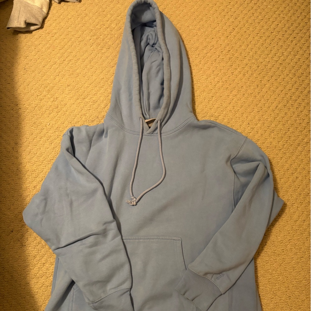 TNA Sky Blue cozyAF boyfriend Sweater